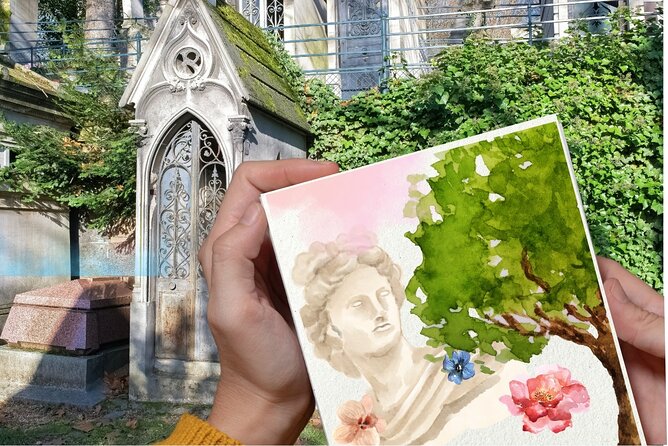 Père Lachaise Cemetery Art: Watercolor Postcard Workshop in Paris - Who should book this watercolor postcard workshop