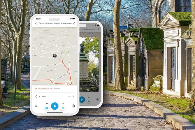 Père-Lachaise Cemetery Paris Tour with Audioguide - The route at Père-Lachaise: the tombs you’ll chase, and why they matter