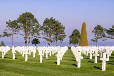 Pointe du Hoc,Omaha Beach, American Cemetery - Day trip from Paris to Normandy - Getting there in comfort: private minivan, mobile ticket, and a guide who keeps it moving