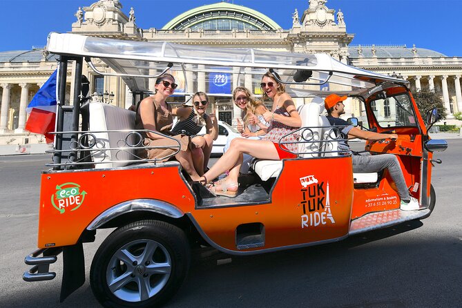 Premium private tour of Paris in an Electric TukTuk (4 hours) - Key points before you go