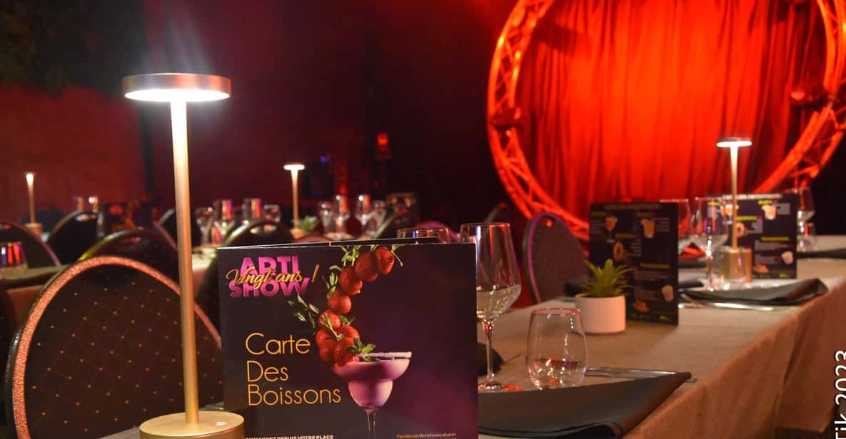 PRESTIGE DINER AND DRAG SHOW - Artishow Cabaret Paris near Nation: a close cabaret experience
