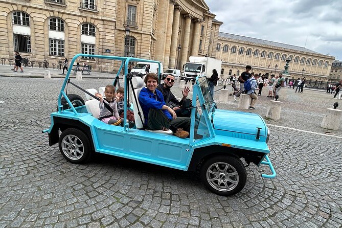Private 2 - Hour Paris Landmarks Tour by Golf Cart Mini Moke - Passing the Madeleine, Place de la Concorde, and the National Assembly