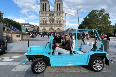 Private 2 - Hour Paris Landmarks Tour by Golf Cart Mini Moke - Stop 1: Saint-Germain-des-Prés and the feeling of old Paris