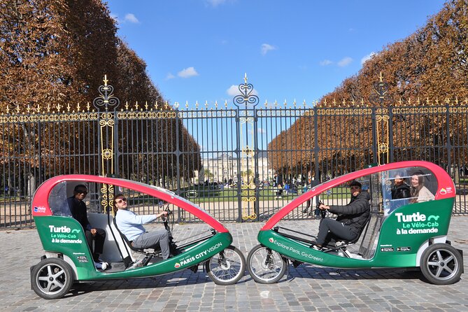 Private City-Tour by rickshaw bike in Paris: The "Saint-Germain" - A smooth way to see Saint-Germain without the wandering tax