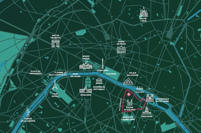 Private City-Tour by rickshaw bike in Paris: The "Saint-Germain" - Stop 3: Pantheon’s neo-classical scale in a quick taste