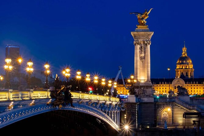 Private Paris City Night Sightseeing Tour - Champs-Élysées to Arc de Triomphe: the grand intro to Paris