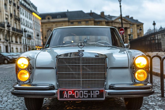 Private Paris guided Tour by classic 1970 Mercedes S Class - Key highlights to know before you go
