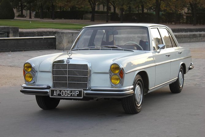 Private Paris guided Tour by classic 1970 Mercedes S Class - From the mosque to the Paris Metro: small stops that can change your way of walking
