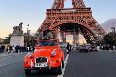 Private ride in a Citroën 2CV in Paris - 2h - Hotel pickup in inner Paris means less friction on Day 1