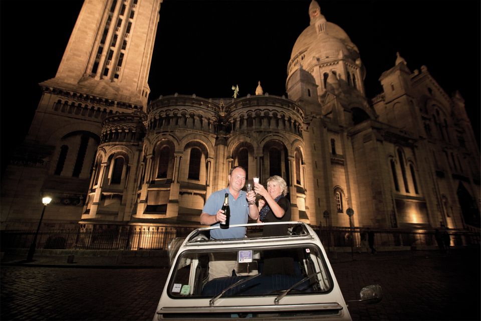 Private tour of Paris by Night with Champagne - Eiffel Tower Illumination: When the Driver Matters Most