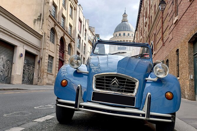 Private Tour of Paris in a convertible citroën 2CV - The Paris route in an hour: Hôtel de Crillon to Palais Bourbon