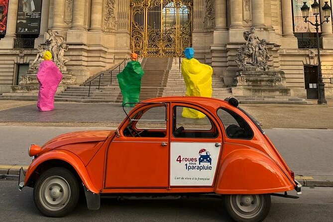 Private tour Paris 3 hours in vintage Citroën 2CV - When things go wrong: road closures, late starts, and missed stops