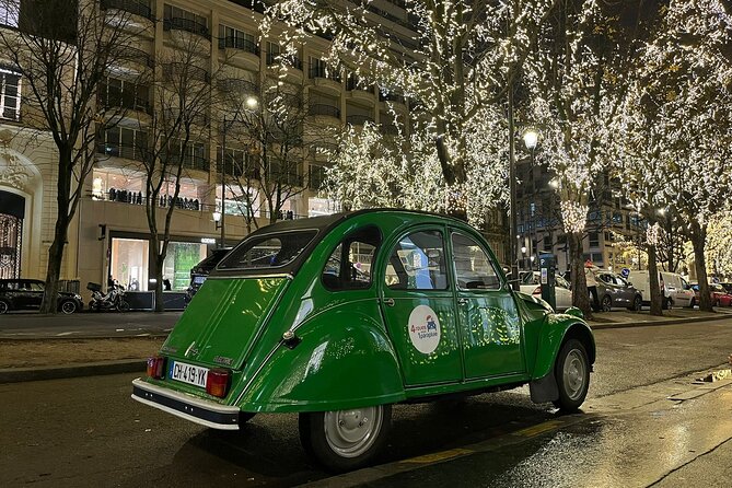 Private tour Paris Christmas lights tour 2 hours in Citroën 2CV - Key highlights worth caring about