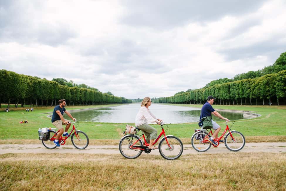 Private Versailles Bike Tour - Paris roundtrip transport: using time instead of losing it