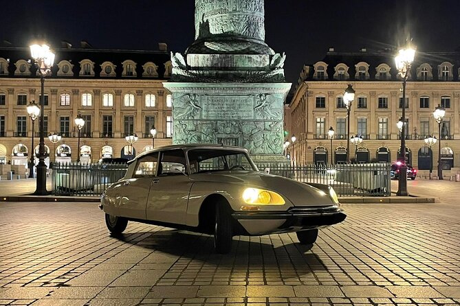 Private Vintage Car Tour of Paris in a Citroën DS - 2H - Stop 3: Arc de Triomphe viewpoints with a no-ticket reminder