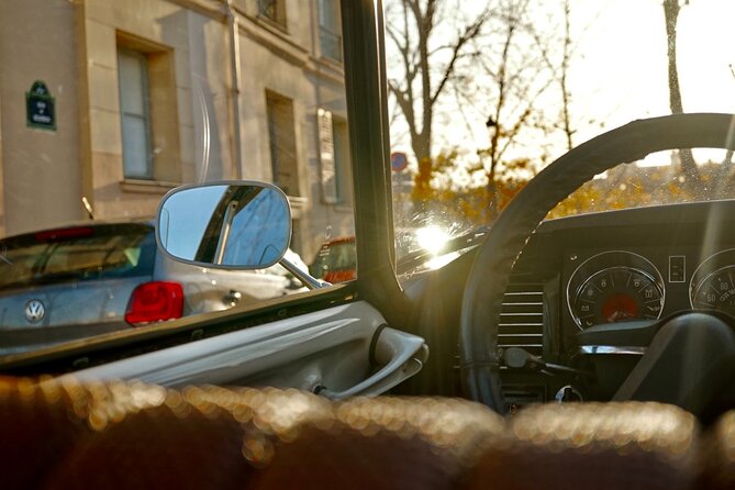 Secrets of Paris Tour in a Vintage Open-Top French Car Citroen DS - Grand Palais, Petit Palais, and the Champs-Élysées stretch of polished Paris