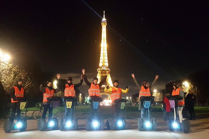 Segway by night ! Illuminated Paris - Flamme de la Liberté: a calmer, meaningful moment