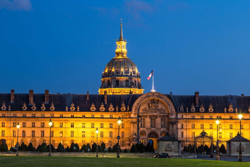 Skip-the-line Les Invalides Army Museum Paris Private Tour - Key points to know before you go