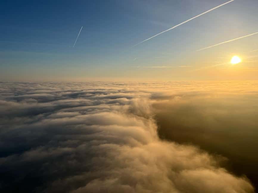 South of Paris: hot air balloon flight - Meeting point near Buno Gironville (RER D): plan for a short drive