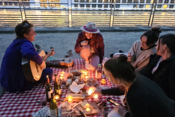 Sunset Picnic with View of Eiffel Tower and Live Music - Price and Value: $72.09 for Food, Music, and a Prime View