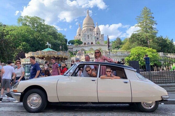 The Essentials of Paris in a Classic Open Top Car Citroën DS - Price and logistics: pickup rules, group size, and why it saves time