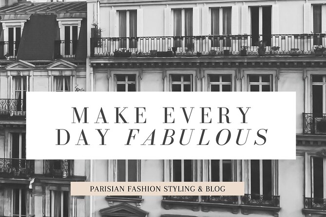 The Fashionista Experience: Personal Shopping and Styling in Paris (Teenagers) - Pre-trip styling prep: how it makes the day feel calm