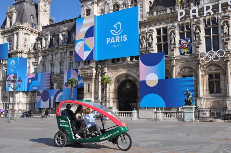 The Tout Paris Private Rickshaw bike Tour with Audio Guide - Key highlights to know before you go
