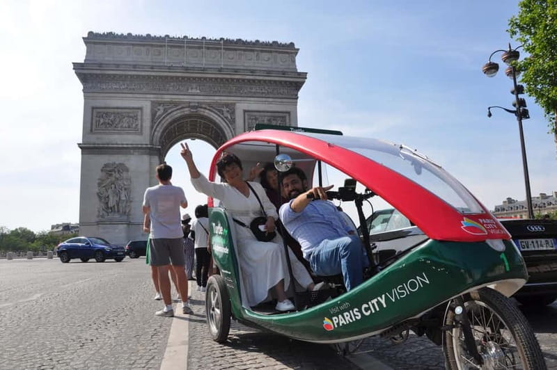 The Tout Paris Private Rickshaw bike Tour with Audio Guide - Along the Seine: Pont de l’Alma to the Eiffel Tower zone