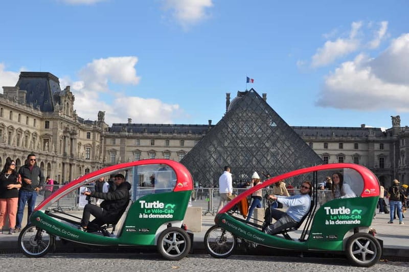 The Tout Paris Private Rickshaw bike Tour with Audio Guide - Champs-Élysées and Grand Palais: the Paris of big entrances