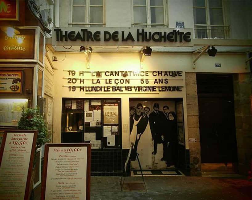 Theatre in Paris: The Bald Soprano (La cantatrice chauve) - Getting to Théâtre de la Huchette with zero drama