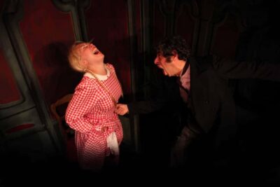 Theatre in Paris: The Lesson (La leçon) - English surtitles above the stage: the real value in $47