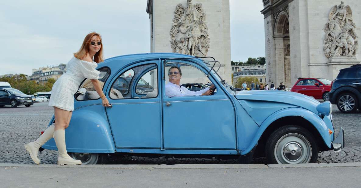 Tour of Paris in Citroën 2CV - Saint-Germain-des-Prés, Saint-Sulpice, and the Pantheon in “quick look” mode