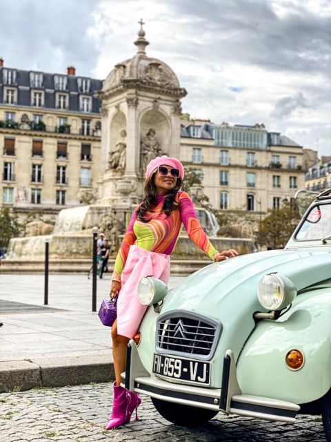 Tour of Paris in Citroën 2CV - Concorde to Champs-Élysées: grand avenues without the long bus slog