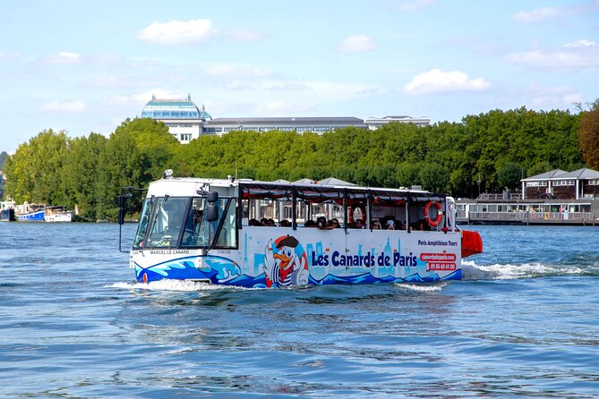 Tours of Paris and the Hauts-de-Seine in an Amphibious Bus - The Amphibious Concept: More Than a Gimmick