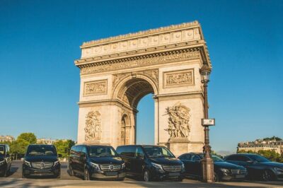 Transfer in Paris in Portuguese - Inside the car: comfort details that matter after a flight