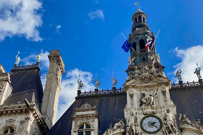 Trendy Marais, smartphone audioguided walking tour - Hôtel de Ville Finish Line: Ending at Paris City Hall