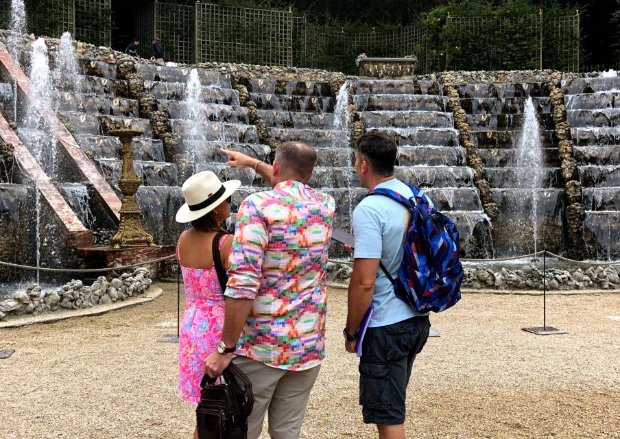 Versailles: Gardens Golf Cart Tour, Row Boat, Palace Tickets - Walking back through the formal gardens to your Palace slot