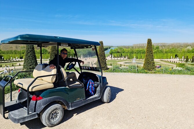 Versailles Golfcart & Bike Guided Tour: Gardens Hamlet Fountains - Stop 4: Gardens time plus the Angelina 15% discount (lunch isn’t included)
