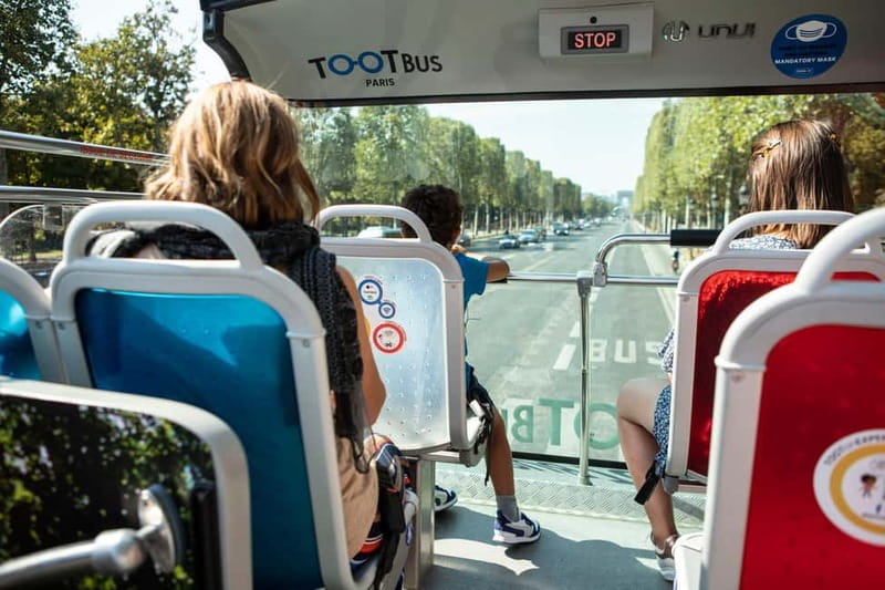 Versailles Palace : Day Trip & Paris Hop-On Hop-Off - Exploring Paris with the hop-on hop-off bus pass