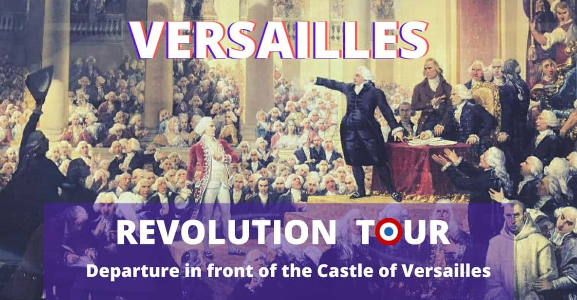 Versailles Revolution Tour - 1789 - Where you start: Louis XIV’s statue, then you’re in the right story