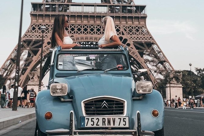 Vintage 2CV Adventure: 1 Hour 30 min Paris Secrets Tour - Stop-by-stop: what you’ll actually do and see