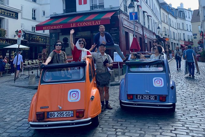 Vintage 2CV Adventure: 1-Hour Paris Highlights Tour - Typical Sight Stops: Big Icons Plus Local Corners