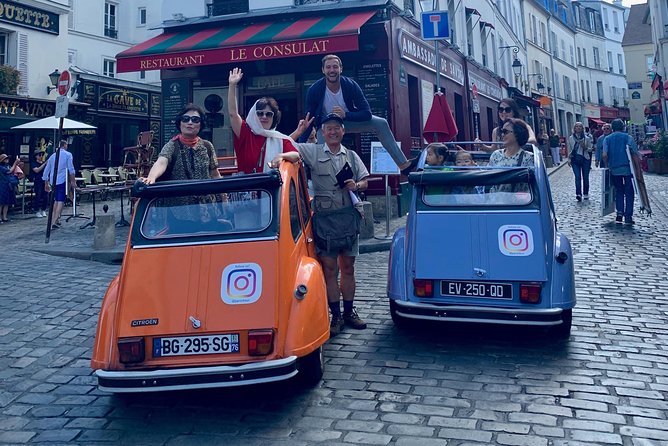 Vintage 2CV Adventure: 2-Hour Paris Highlights Tour - The 2-hour Paris highlights plan: iconic stops plus side streets