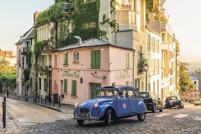 Vintage 2CV Adventure: 2-Hour Paris Highlights Tour - Price and value: $349.64 for up to 3 people