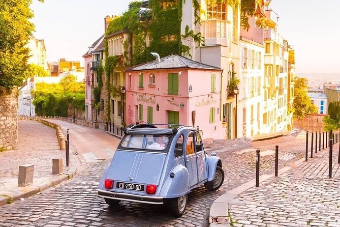 Vintage 2CV Adventure: 2-Hour Paris Highlights Tour - The 2CV experience: tiny car, big Paris energy