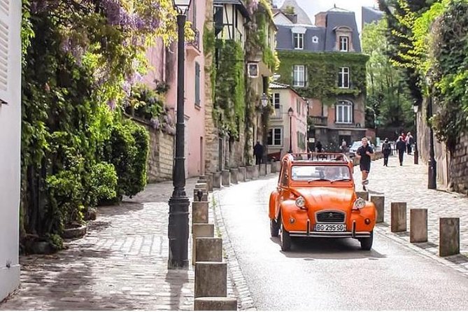 Vintage 2CV Adventure: 3-Hour Paris Secrets Tour - Pickup, timing, and staying sane with city traffic