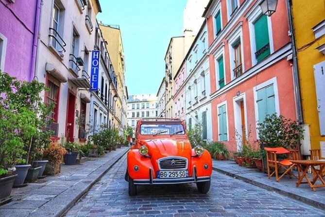 Vintage 2CV Adventure: 3-Hour Paris Secrets Tour - Le Marais and the garden of Sully: a calm break from the icons