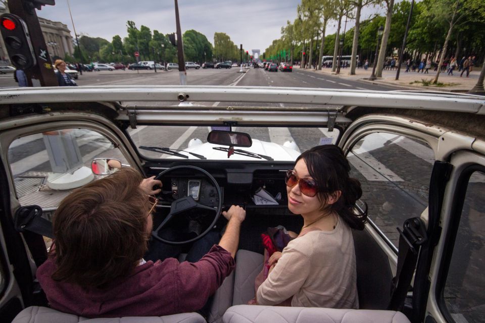 Vintage 2CV tour + Cruise - Cruise time on the Seine: glassed-in comfort with real river views