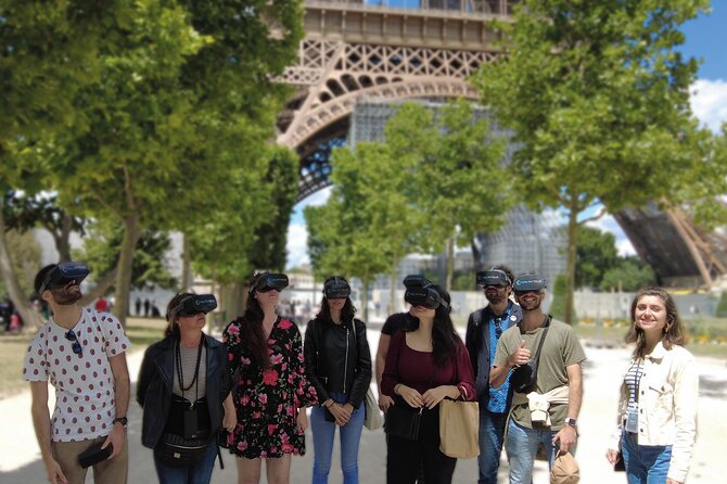 Virtual Reality Guided Tour at the Eiffel Tower - VR Eiffel Tower magic starts at the human-rights landmark
