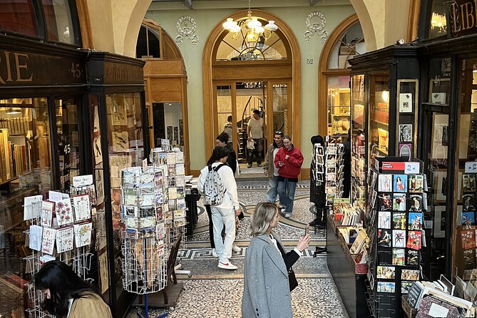 Walking tour of the Covered Passages of Paris -10 people max - Passage des 2 Pavillons: The Tiny One That Steals Attention